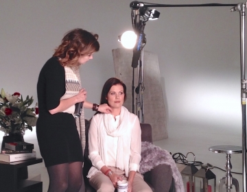 Preparing to record the e-training 'Performing Under Pressure' in the studio 03/2016. Photo: Kaur Lass